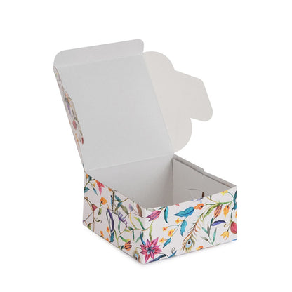 Multipurpose Ladoo Gift Box – Floral Design | Grownex Packaging | hamper box