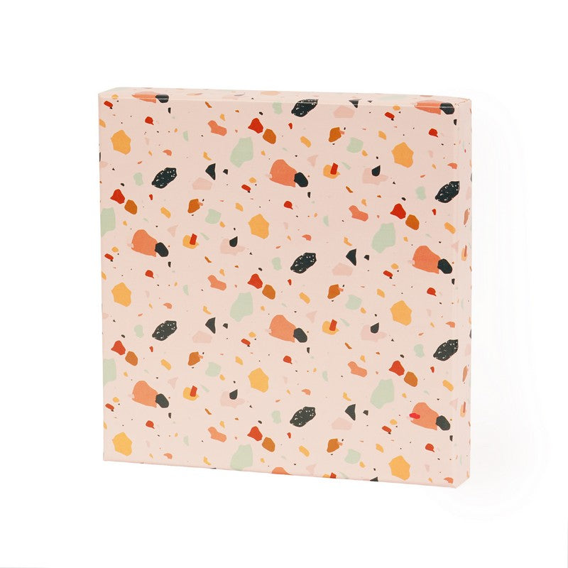 16 Pcs Cavity Chocolate Box - Stone Print | Grownex Packaging | Chocolate Box