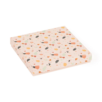 16 Pcs Cavity Chocolate Box - Stone Print | Grownex Packaging | Chocolate Box