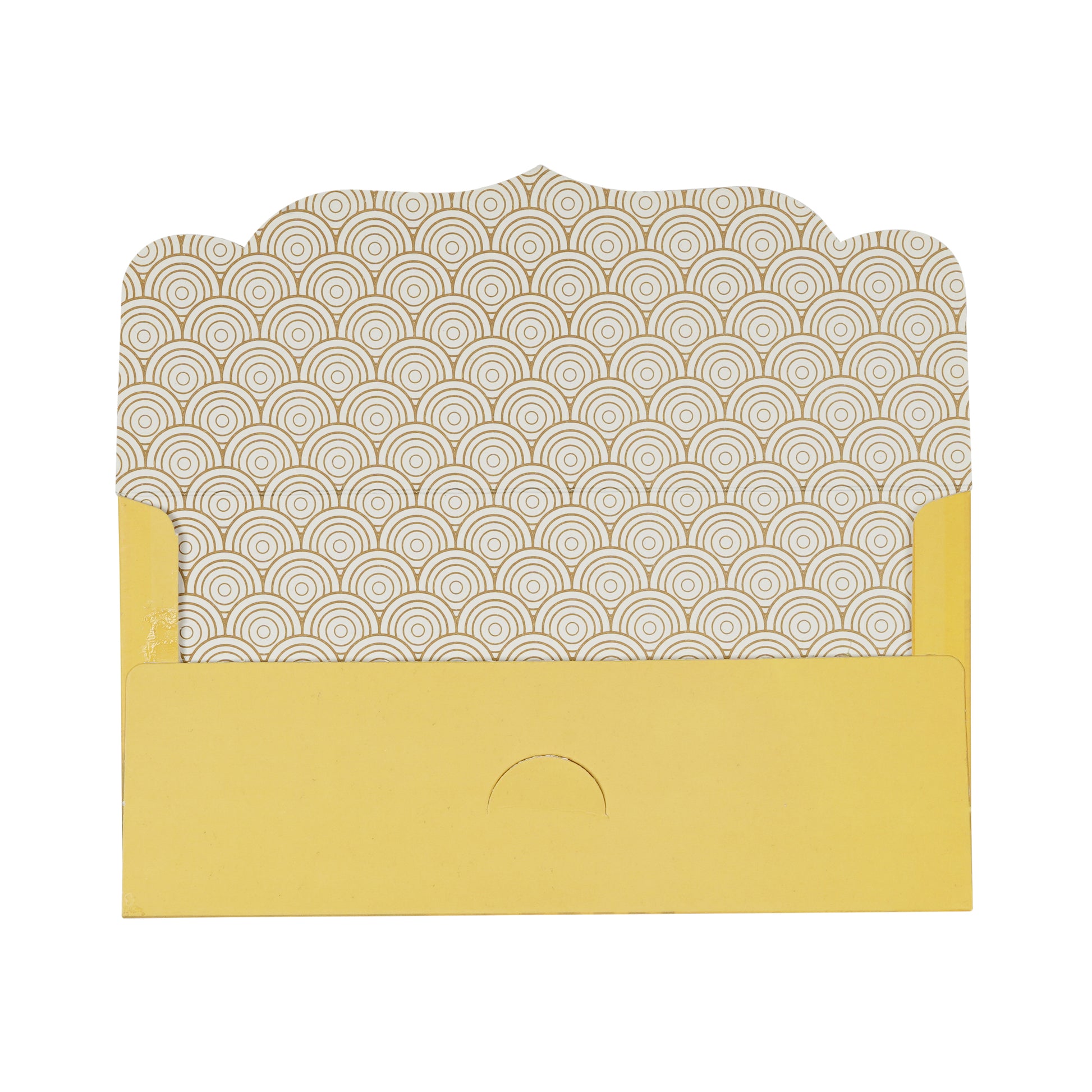 Yellow Elephant Foil Print Envelop For Rakhi Special | Grownex Packaging | Envelope