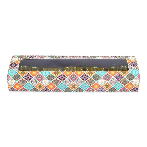 5 Cavity Folding Chocolates packing Box - Purple | Grownex Packaging | Chocolate Box