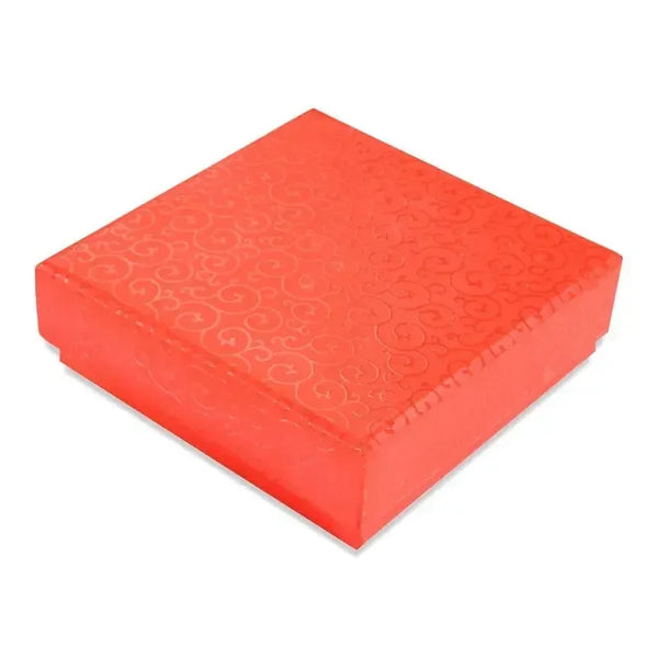 4 Pcs Cavity Chocolate Box - Red | Grownex Packaging | Chocolate Box