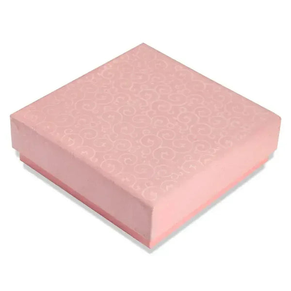 4 Pcs Cavity Chocolate Box - Baby Pink | Grownex Packaging | Chocolate Box