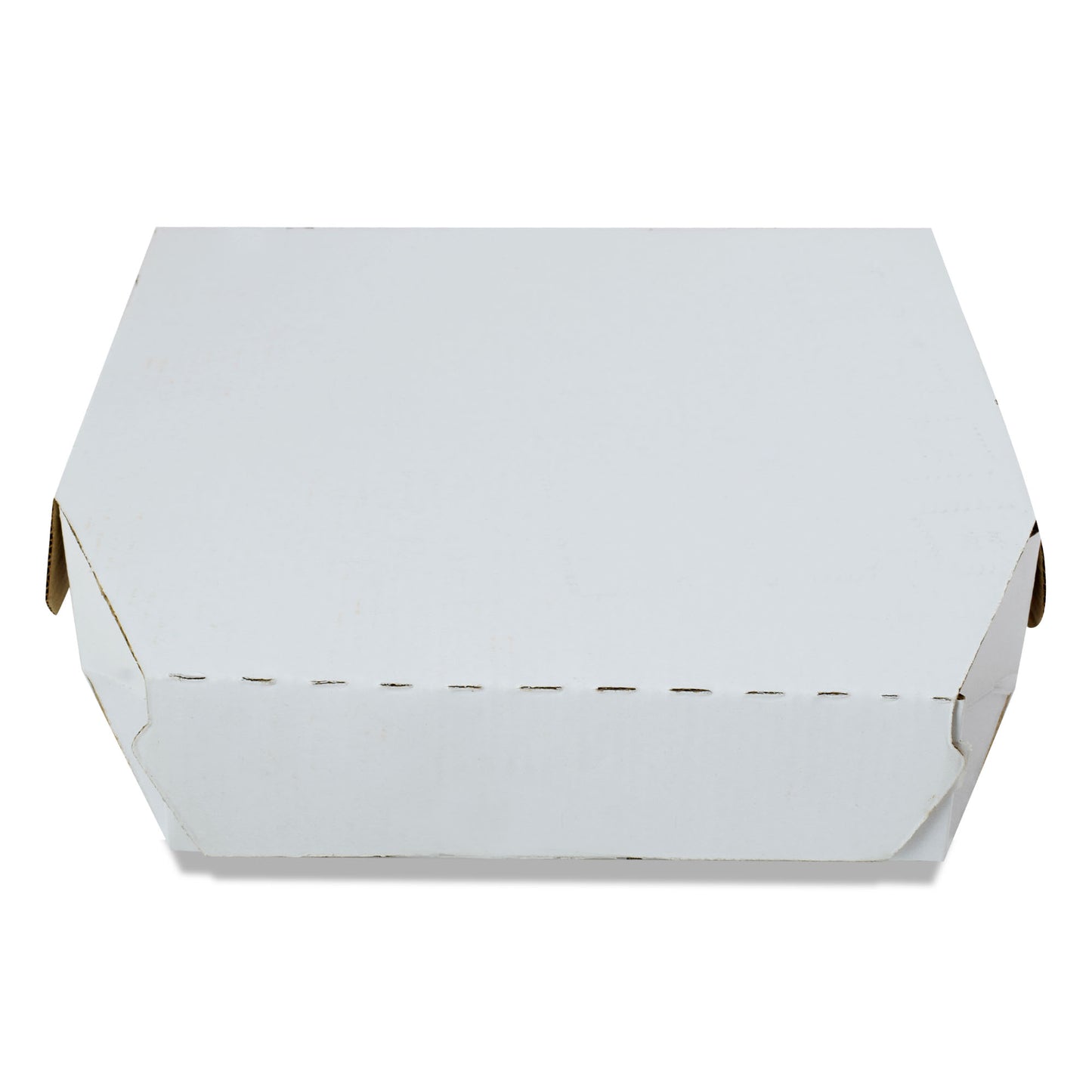 7.5x7.5x2 Inch White Duplex Pizza Box