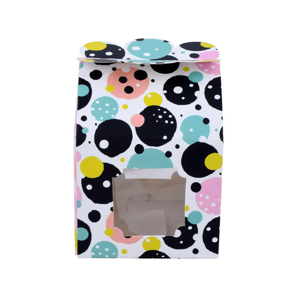 Hut Shape Folding Box Black Ball | Grownex Packaging | hamper box