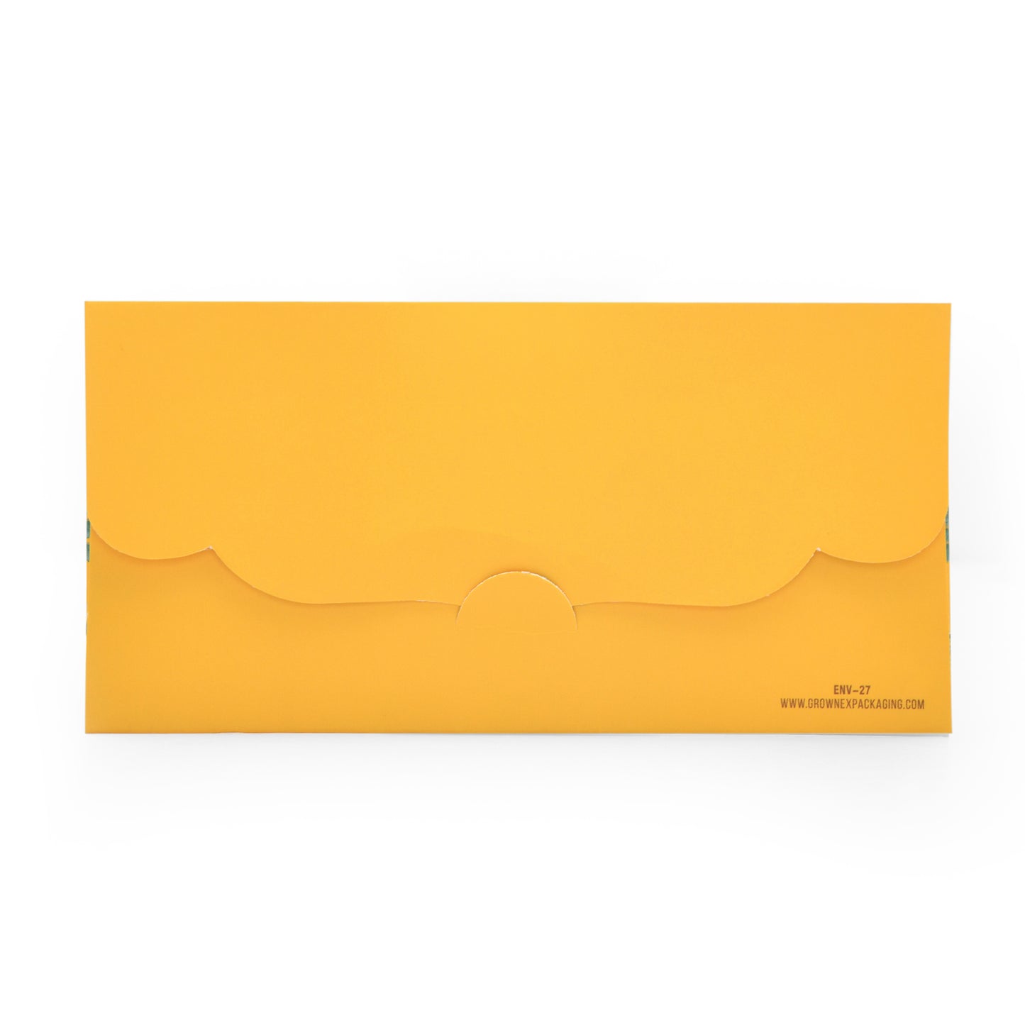 Yellow Garden Print Matte Envelope