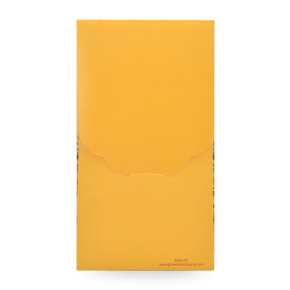 Raj Darbar Yellow Royal Elephant Palace Envelope
