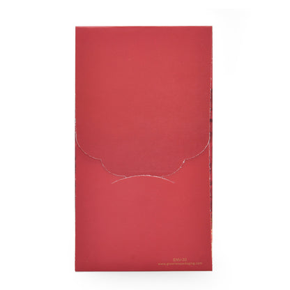 Red Royal Wedding Procession Envelope