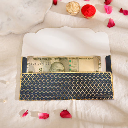 Blue Foil Premium Moroccan Tile Envelope