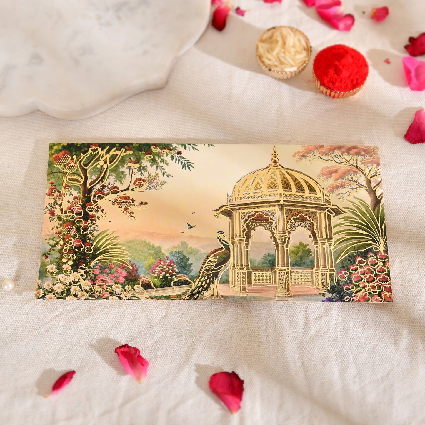 Royal Garden Print Envelope