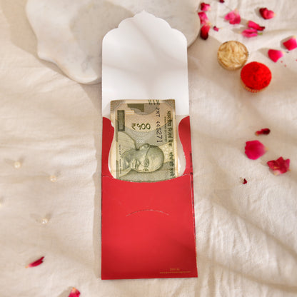 Red Royal Wedding Procession Envelope