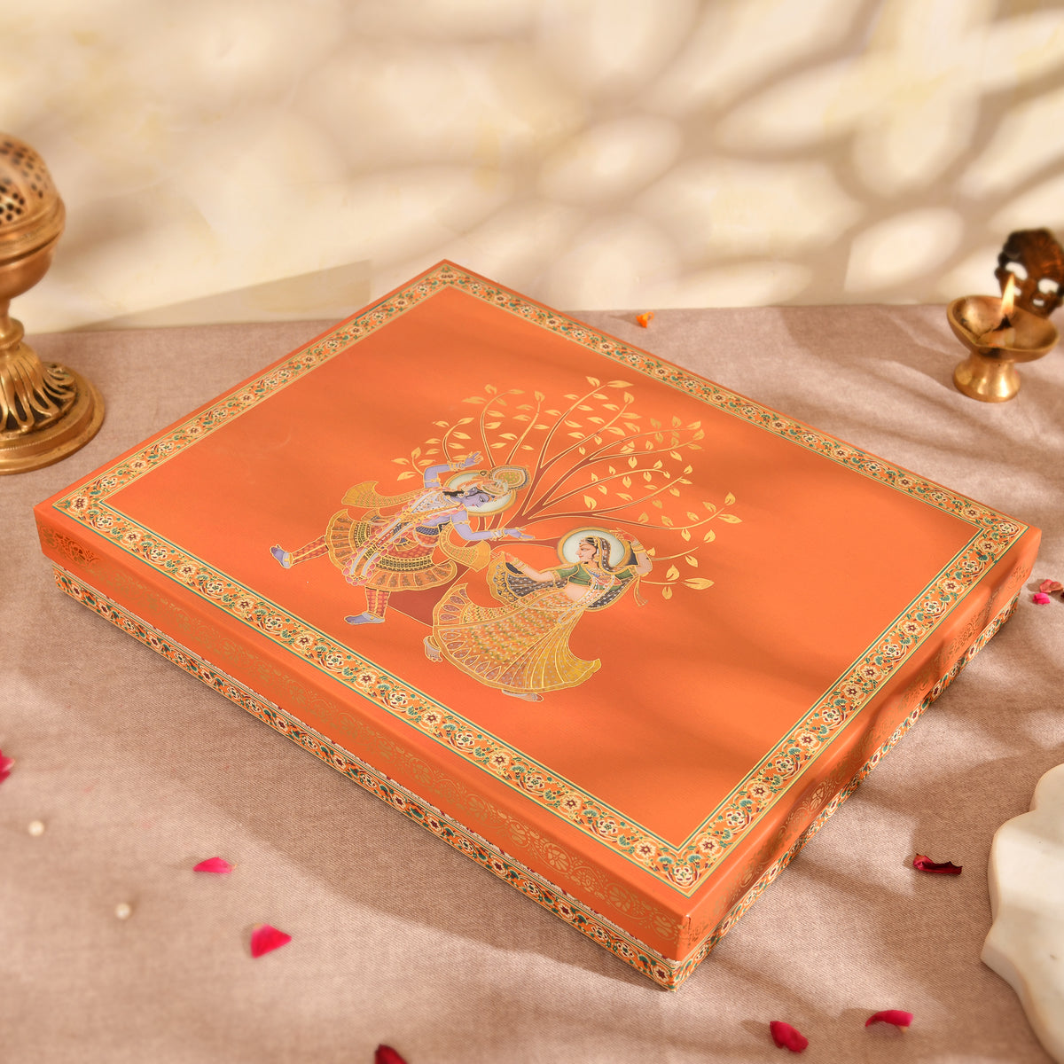 Anand Leela Foil Print Premium Bhaji Box For Wedding