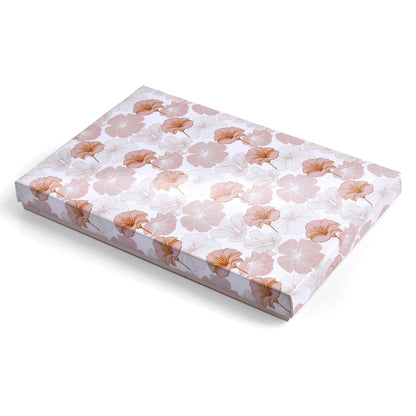 Floral Print 24 Cavity Chocolate Box