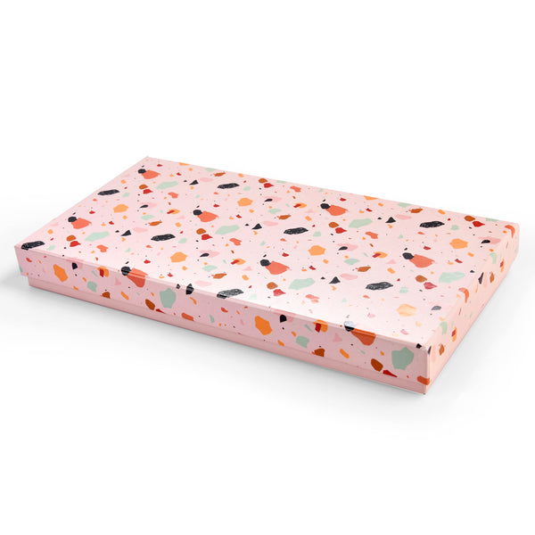 Stone Print 18 Cavity Chocolate Box