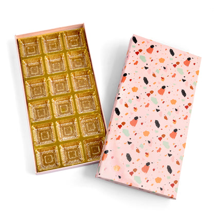 Stone Print 18 Cavity Chocolate Box