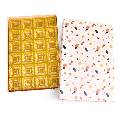 Stone Print 24 Cavity Chocolate Box