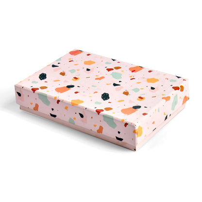Stone Print 6 Cavity Chocolate Box