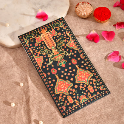 Blue Foil Print Envelope