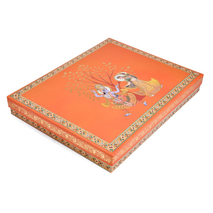 Anand Leela Theme Foil Print   Lawana Box  | Premium Shagun & Wedding Gift Box