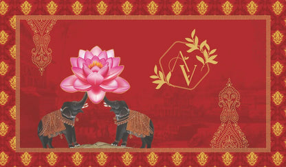 1 Kg Red Elephant Custom Premium Sweet Packing Box | Grownex Packaging | Sweet Box