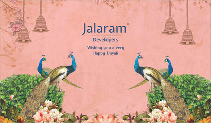 Pink Peacock Design Custom 4 Line Premium Sweet Packaging Box | Grownex Packaging | Sweet Box