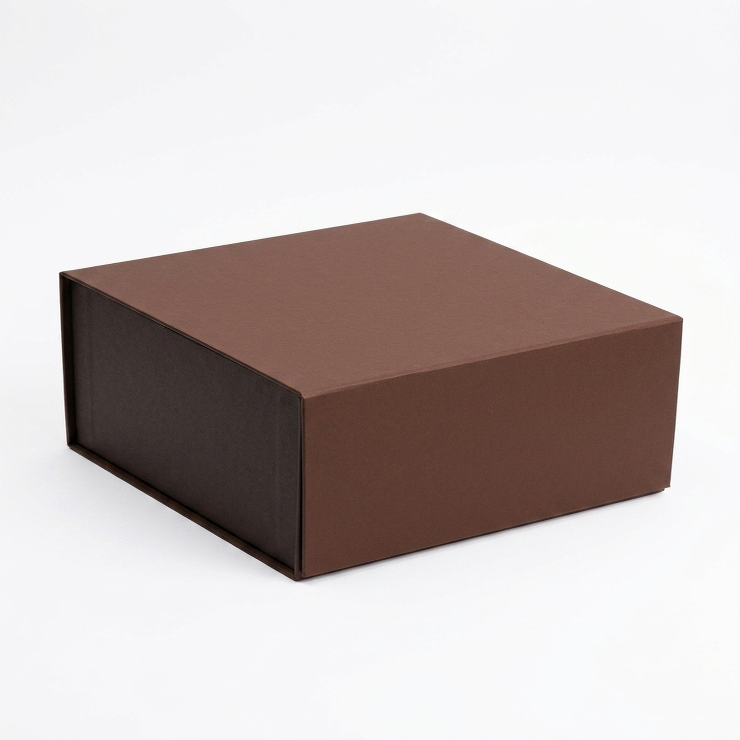 Brown Collapsible Hamper Box | Foldable Rigid Storage & Gift Box