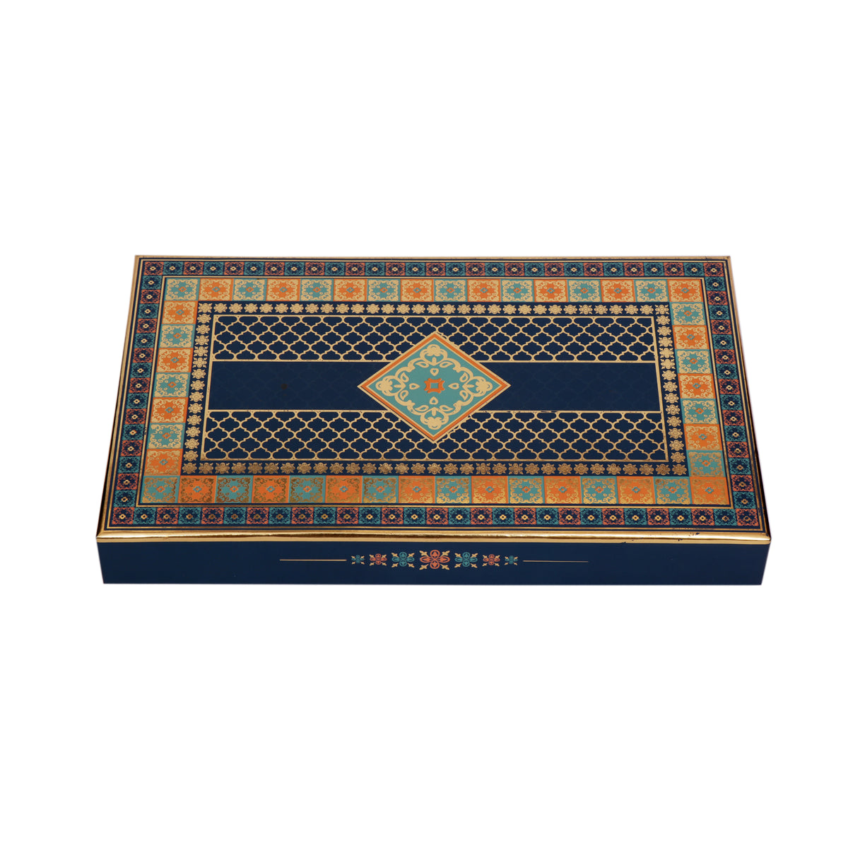 Blue Foil Premium Dryfruit Box