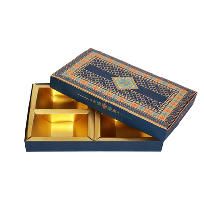 Blue Foil Premium Dryfruit Box