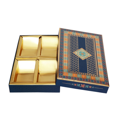 Blue Foil Premium Dryfruit Box