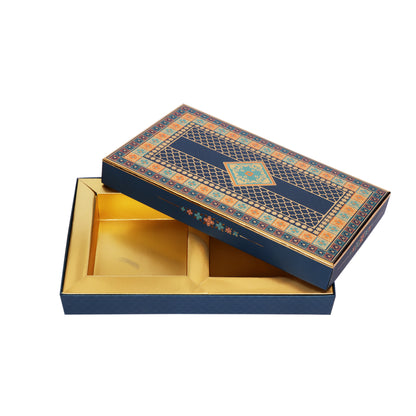 Blue Foil Premium Dryfruit Box