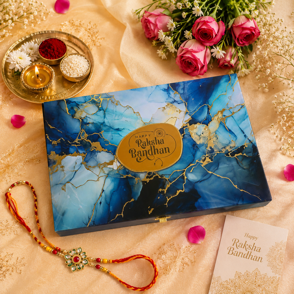 Premium Wooden Rakhi Gift Box | Empty Raksha Bandhan Packaging Box