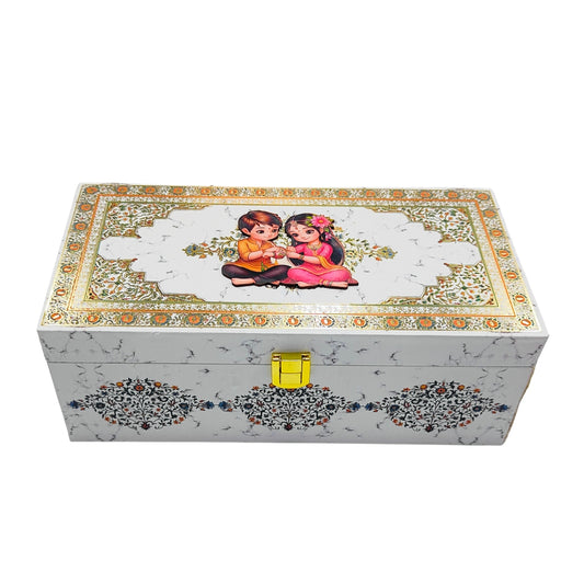 Designer Rakhi Hamper Packaging Box | Grownex Packaging | Hamper Box