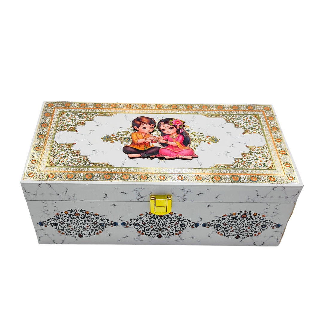 Designer Rakhi Hamper Packaging Box | Grownex Packaging | Hamper Box