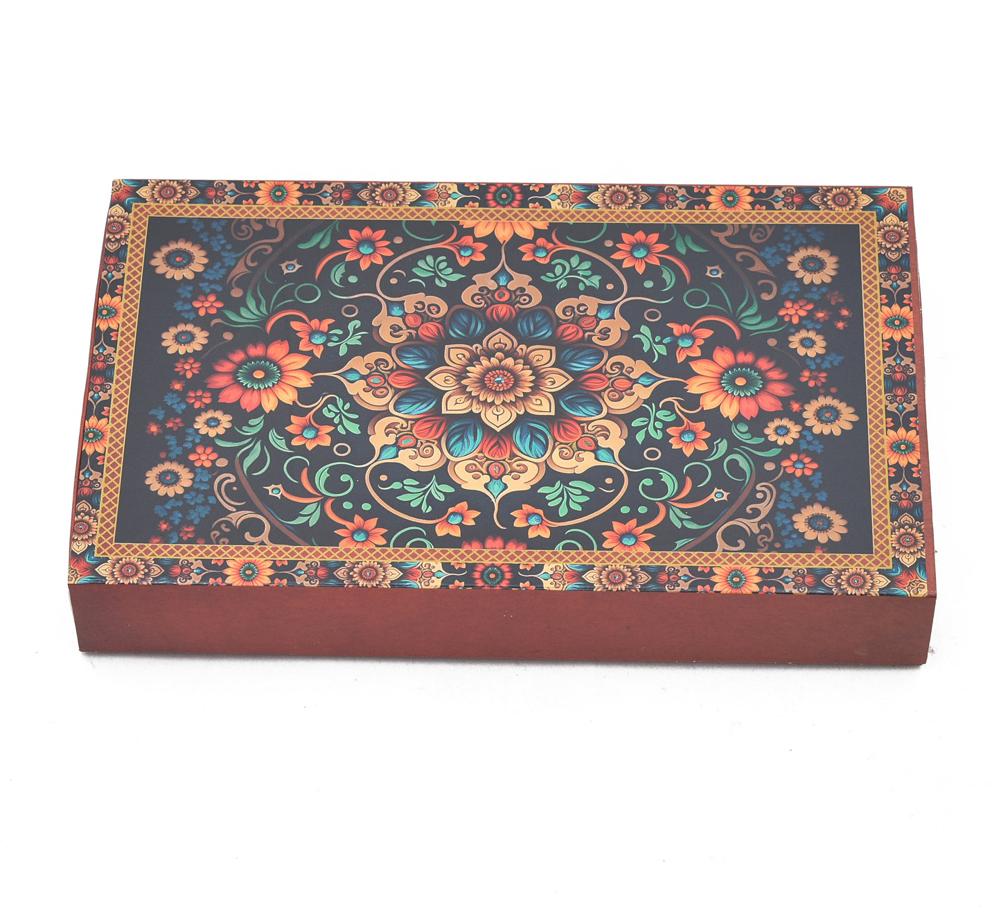 15 Cavity Folding Chocolate Box - Red Flower | Grownex Packaging | Chocolate Box