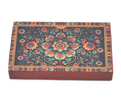 15 Cavity Folding Chocolate Box - Red Flower | Grownex Packaging | Chocolate Box