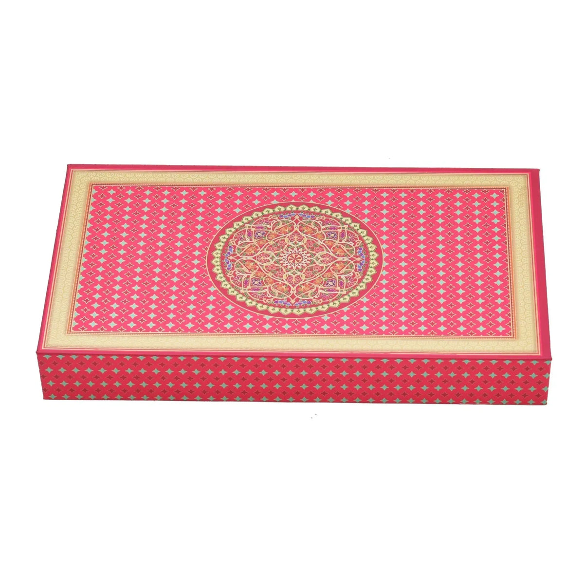 Royal Pink Magnetic Magnetic File Box - Front View