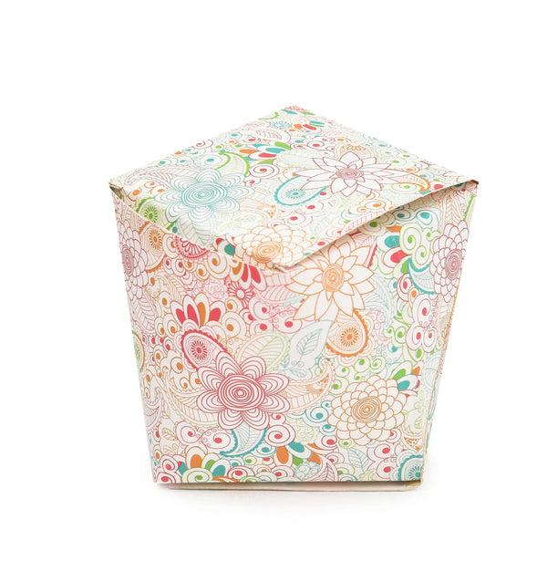 Polygon Shape Folding Box White | Grownex Packaging | hamper box