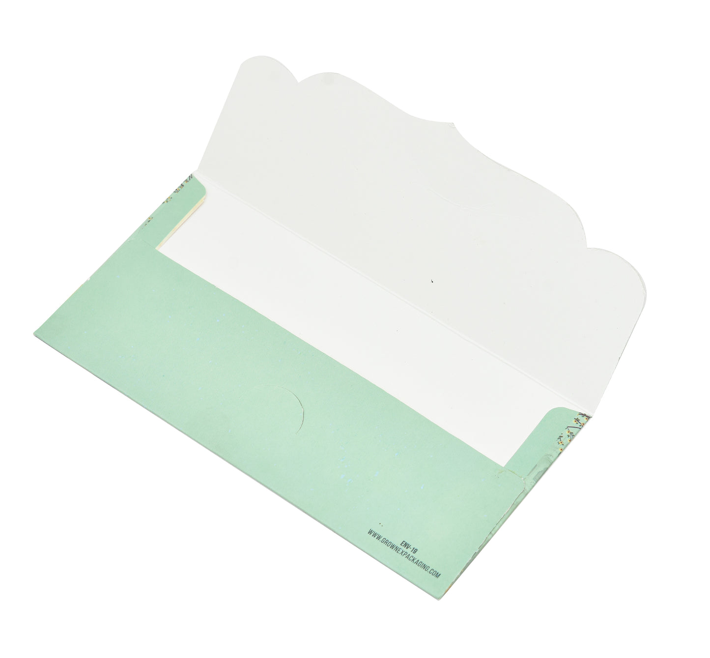Green Elephant Matte Envelope