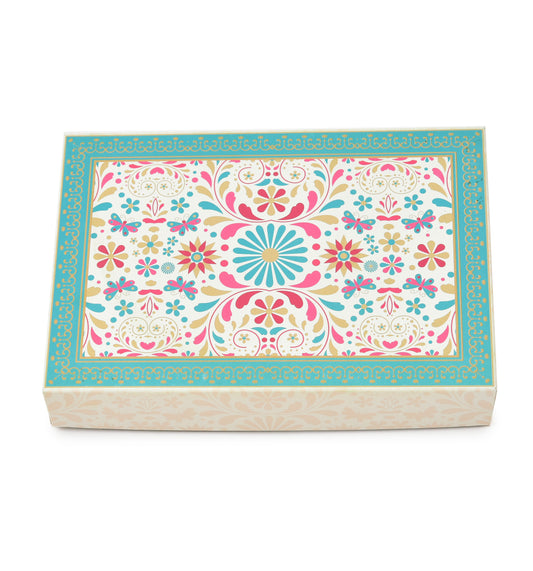 Decorative Floral Gift Box For Laddoo Packing | Grownex Packaging | Sweet Box