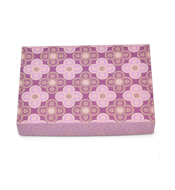 Elegant Flower Pattern Laddoo Gift Box | Grownex Packaging | Sweet Box