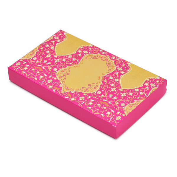1 Kg Pink Golden Custom Premium Sweet Packing Box | Grownex Packaging | Sweet Box