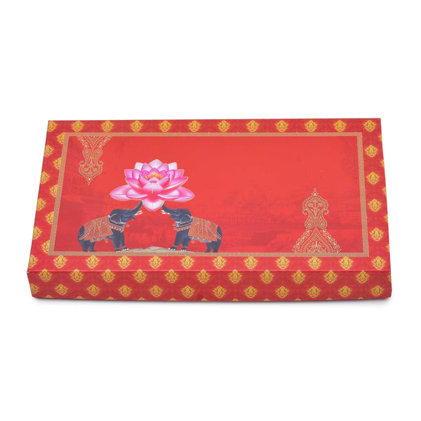 1 Kg Red Elephant Premium Sweet Packing Box | Grownex Packaging | Sweet Box