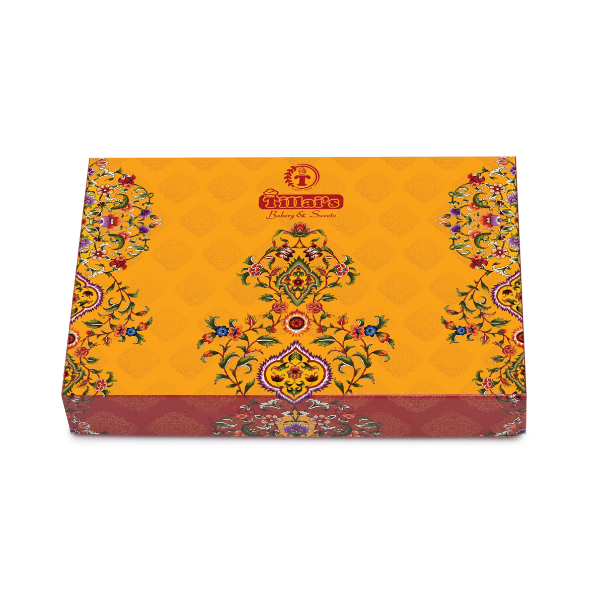 Yellow Leaf 4 Custom Line Premium Sweet Box