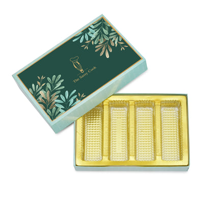 Green Leaf 4 Custom Line Premium Sweet Gift Packaging Box