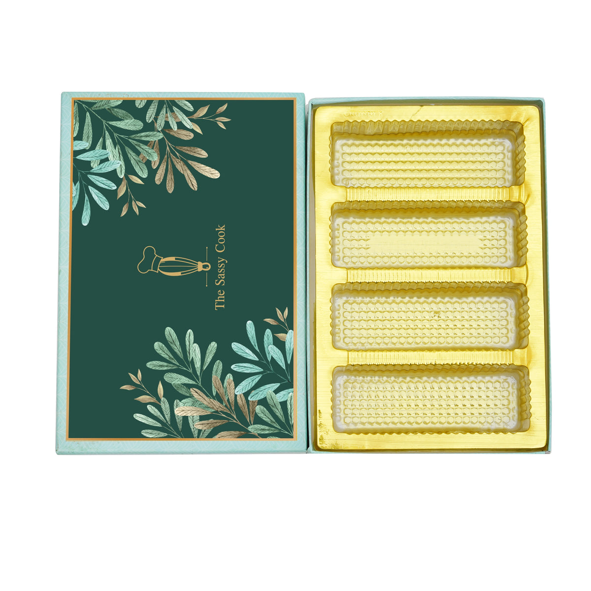 Green Leaf 4 Custom Line Premium Sweet Gift Packaging Box