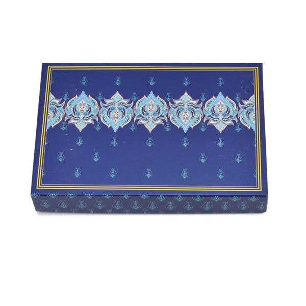 Royal Blue Designer Custom Premium Sweet Packing Box | Grownex Packaging | Sweet Box