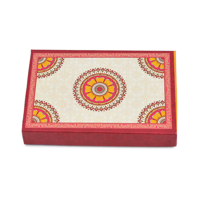 500gm Red Circle Design Premium Sweet Packing Box