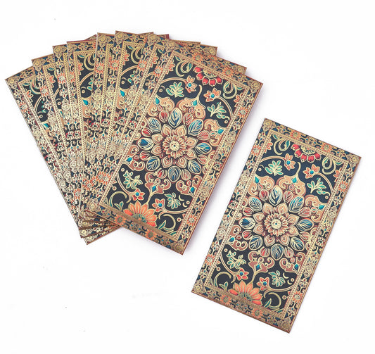 Brown Flower Designer Gift Envelope | Grownex Packaging | Envelope