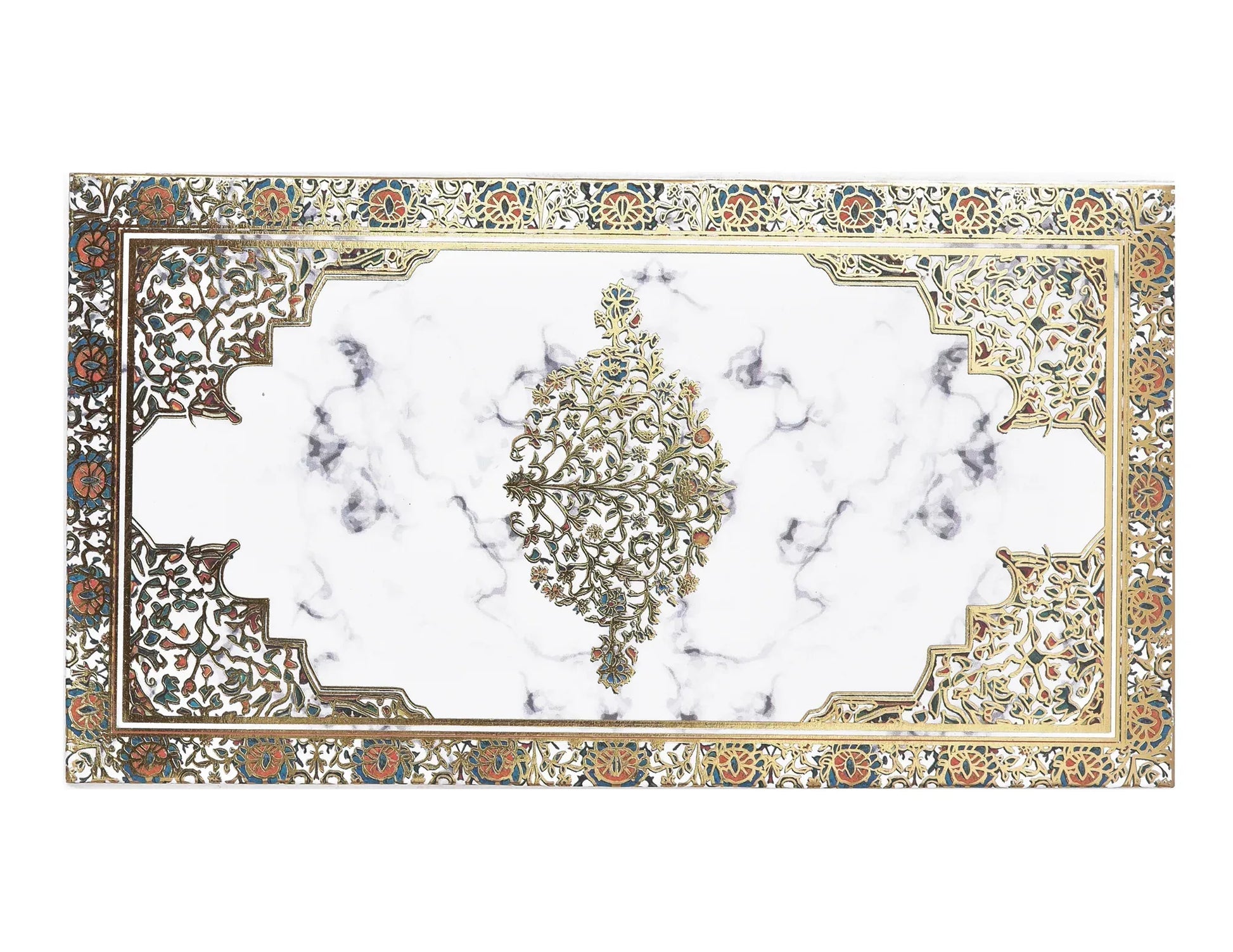 Luxury White Marble Gifting Combo — Envelope + Paper Bag + 4 Jar Wooden Box | Grownex Packaging | Hamper Box