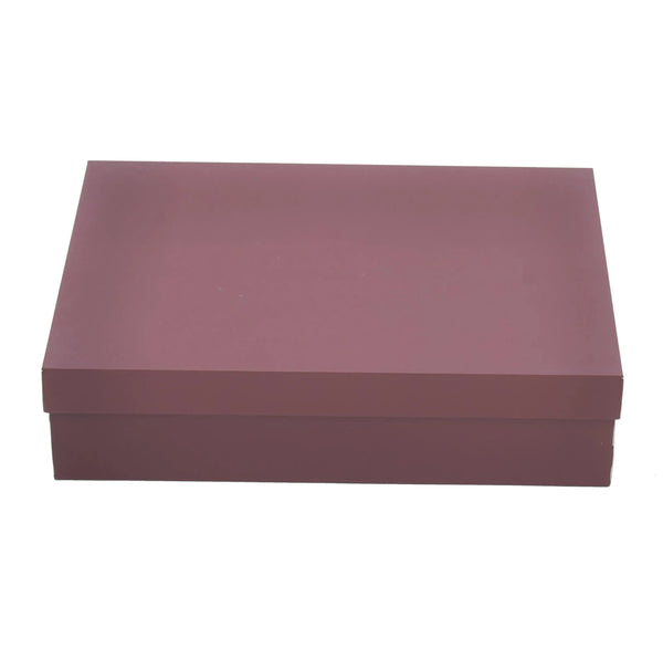 Matt Brown Hamper Box 14.5x11.5x3.5 Inch | Grownex Packaging | Hamper Box